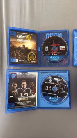 Playstation 4 and 5 games
