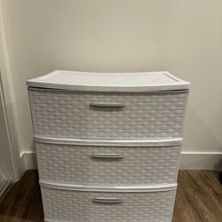 White Drawers 