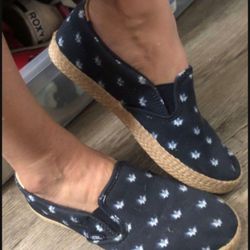 6.5 Vans Canvas Shoes /Zapatos Vans 6.5