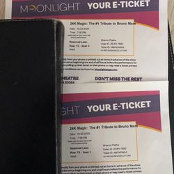 Bruno Mars Tribute at Moonlight