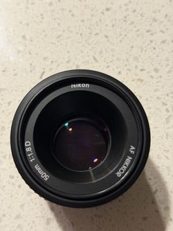 Nikon AF Nikkor 50mm f/1.8D