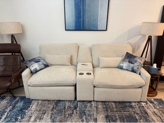 Sofa with recliners