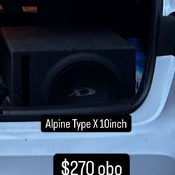 Alpine Type X 10