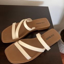 Steve Madden Sandals W Size 7 (Bone) NEW