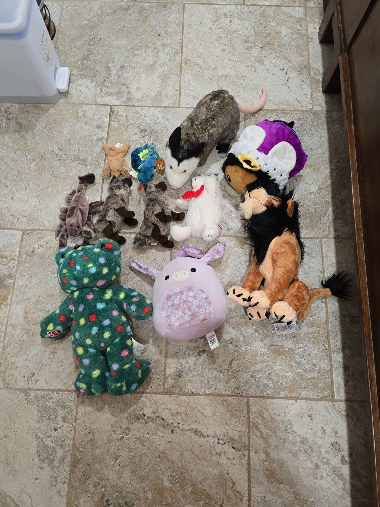Stuffed Animal Lot Take All