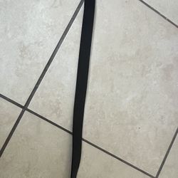 Plain Black Belt