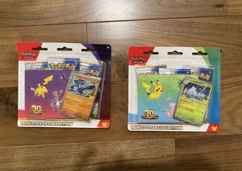 Pokémon 30th Celebration Tech Sticker Collection