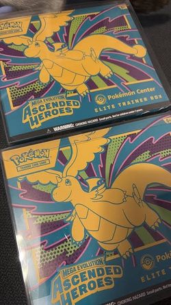1 Pokemon center ascended etb