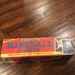 Topps Baseball Cards 1988 Complete Set 