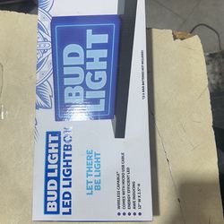 Bud Light Led  Light Box 