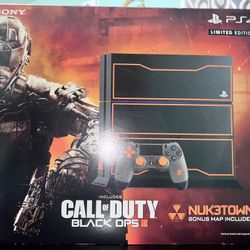 PS4 , 1TB Limited Edition COD BlackOpslll