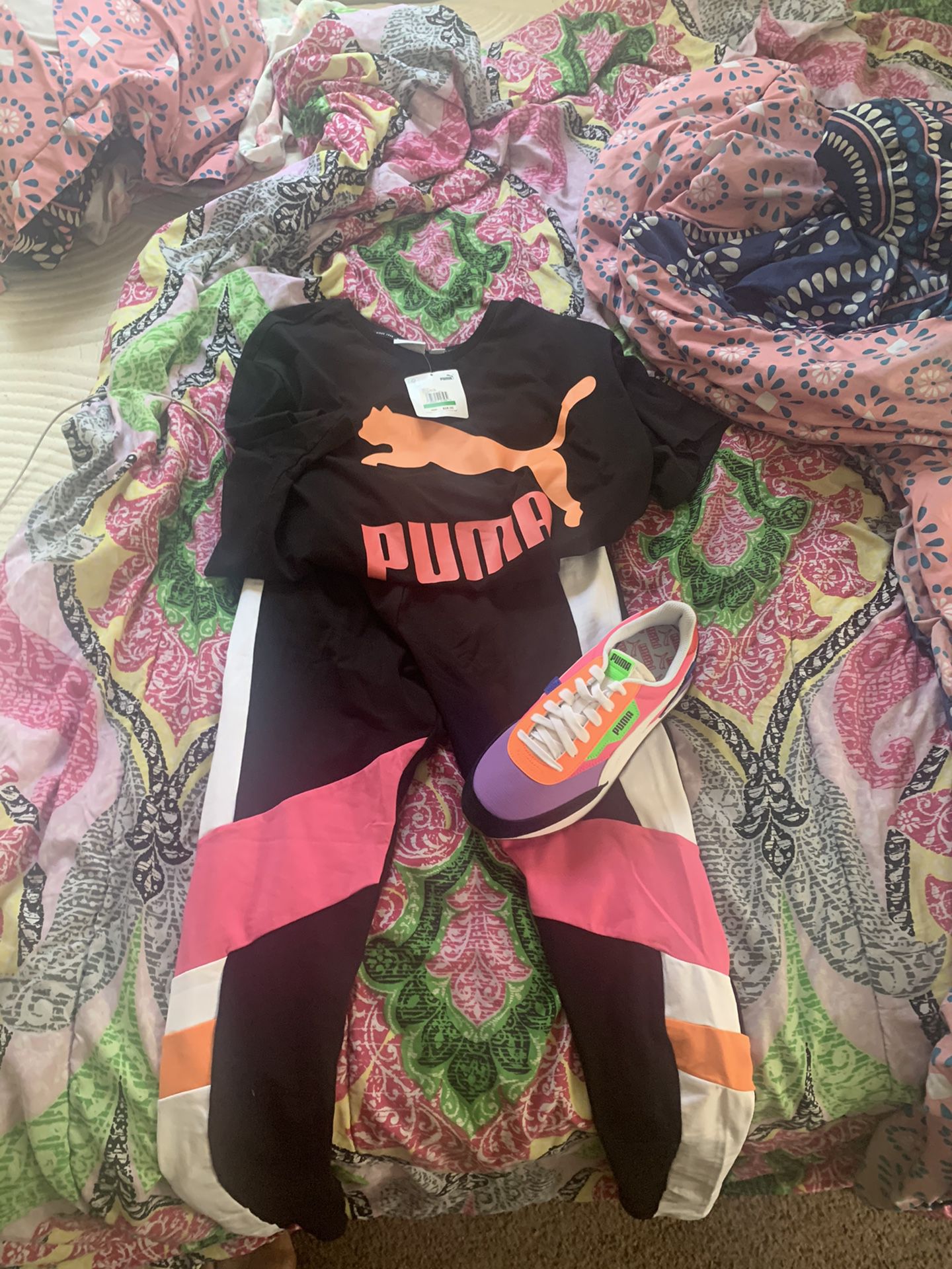 Puma 8 outfit large Nike fit $90