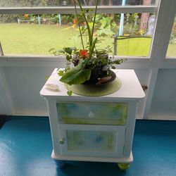 Margarita Vill Stand And Fairy Plant Bowl 