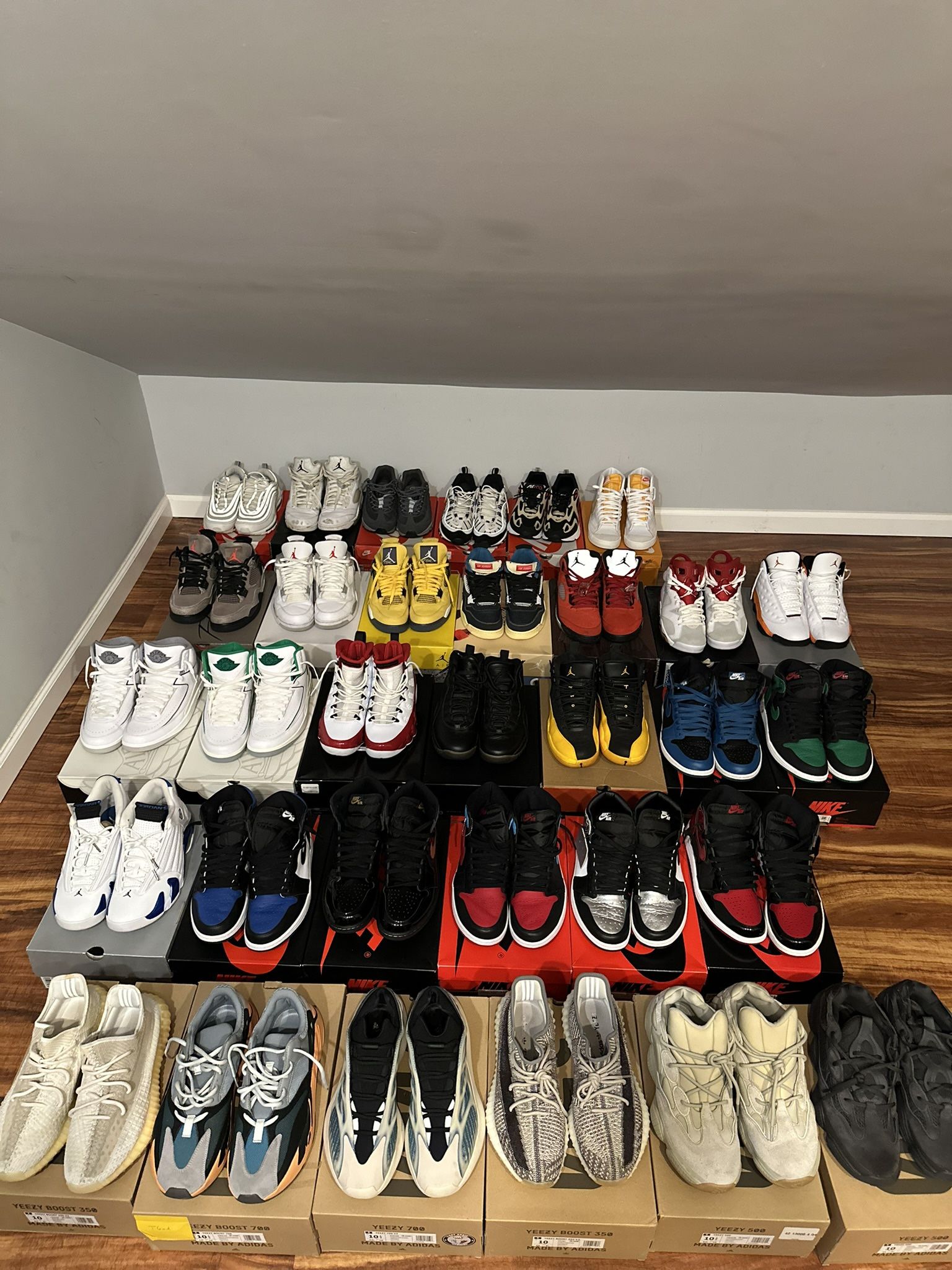 Jordans, Yeezy, Nike