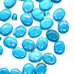 Lot Of 10mm Turquoise Beads 