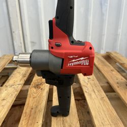 Milwaukee TOOL ONLY  M18 FUEL 18V Lithium-lon Brushless Cordless 1/2 in. Mud Mixer USED $200
