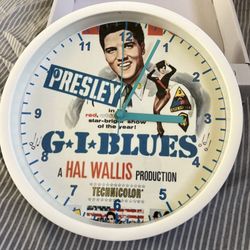 Elvis G.I. Blues Clock