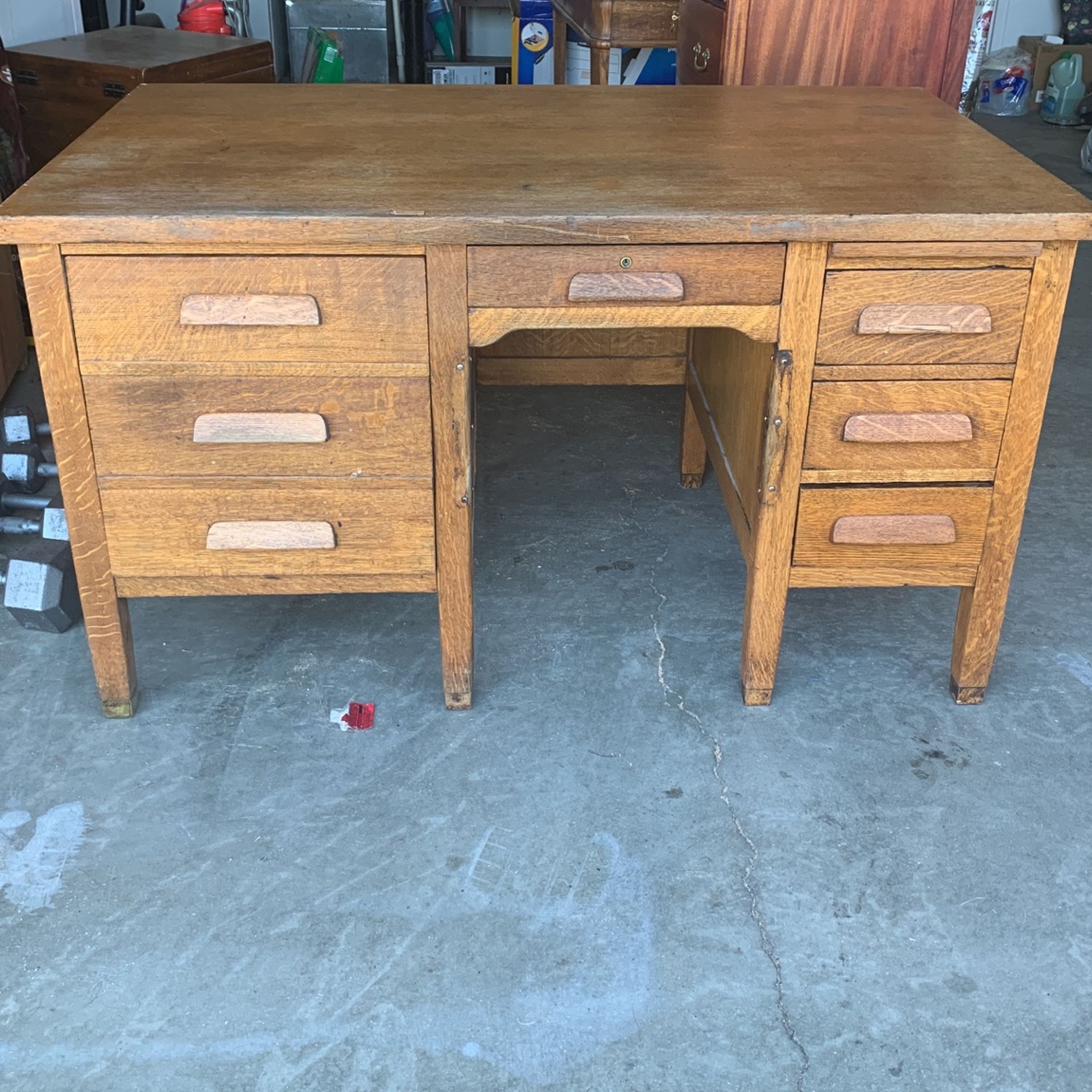 Oak Desk