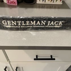 Gentleman Jack Daniels Drip Rail Bar Mat - Brand New In Plastic / Made of Rubber $ 20.00 Each  