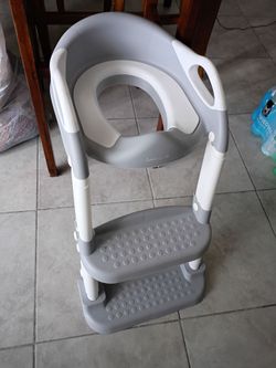 Potty training stairs