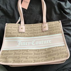 Pink and brown Juicy Couture Tote 