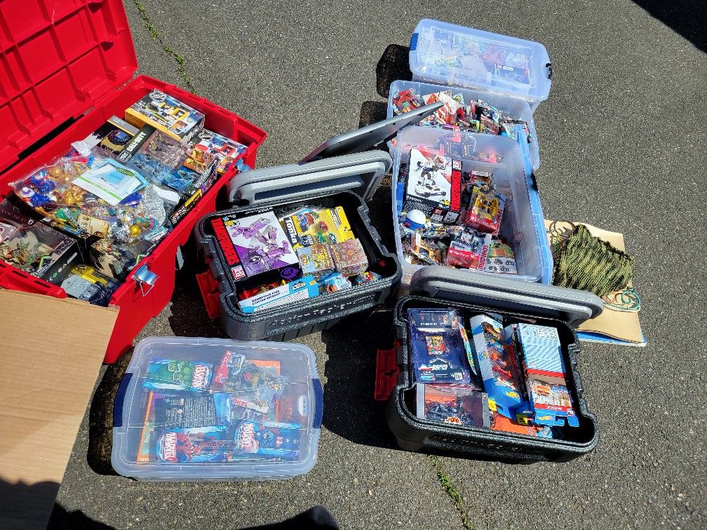 Toys, Toys And More Toys!!