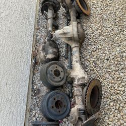 Front And Rear Jeep Wrangler YJ Axels