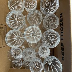 24 Pieces Of Fine Crystal, Waterford, Etc.