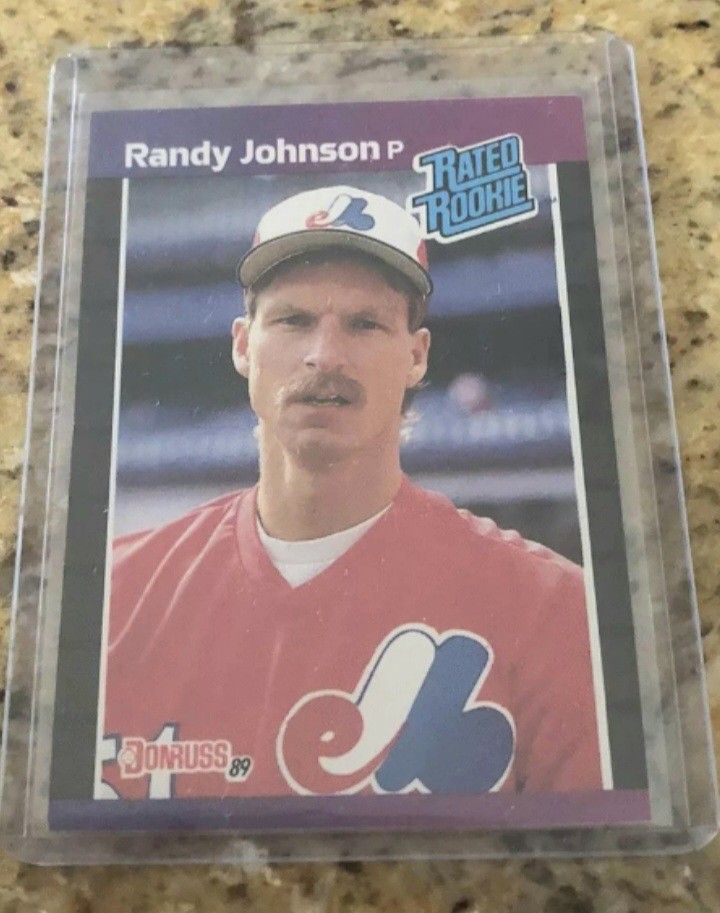 Really Nice RARE Randy Johnson Rookie Card # 42 ,, MINT