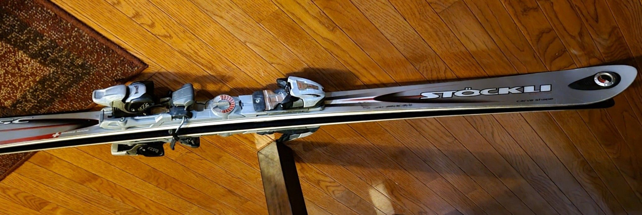 Switzerland Made Ski, 5.5 Feet Long, and 4.5 Inches wide