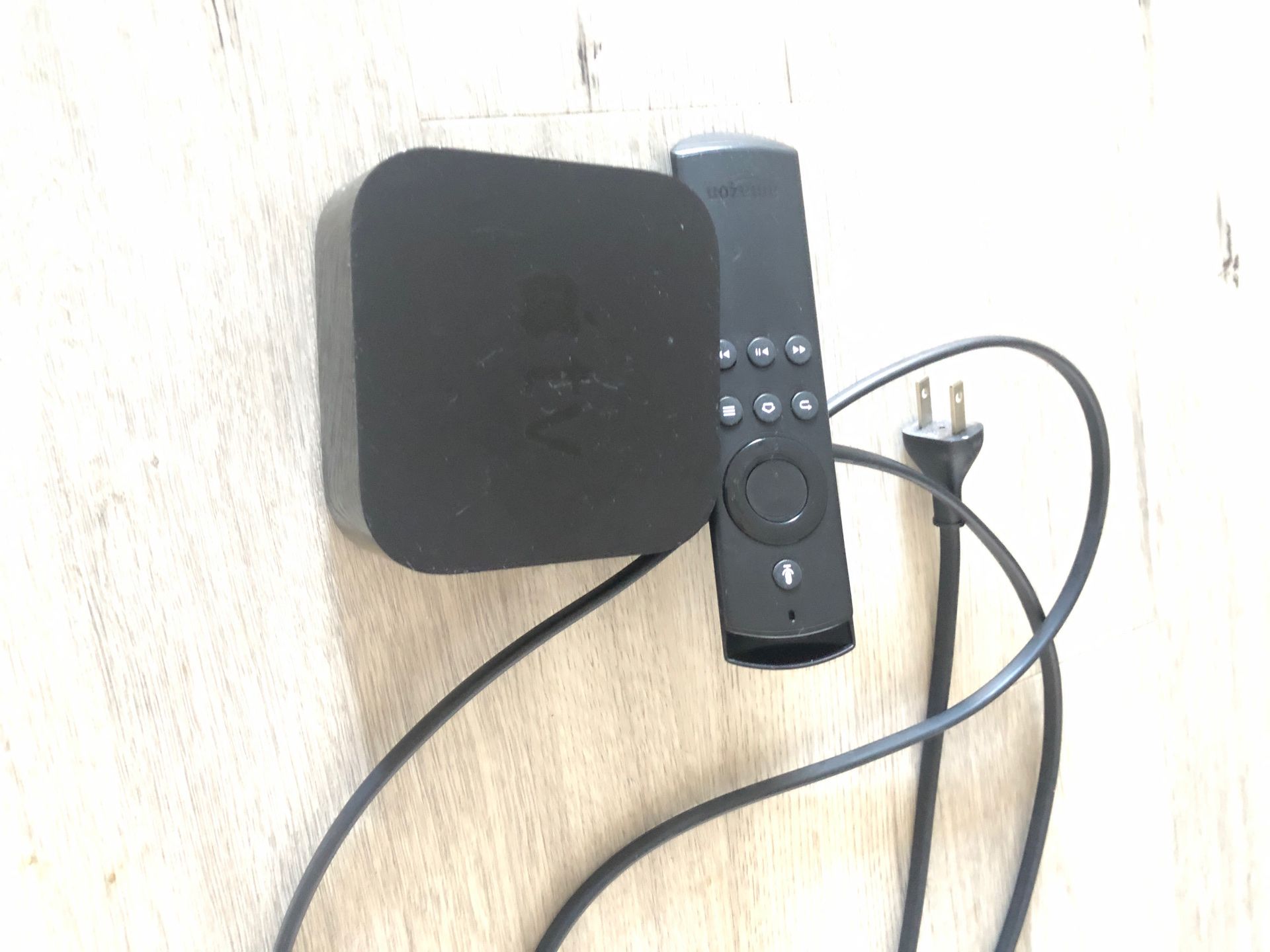Apple TV device with remote