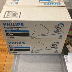 Philips Indoor Flood Bulbs BR40 65 W