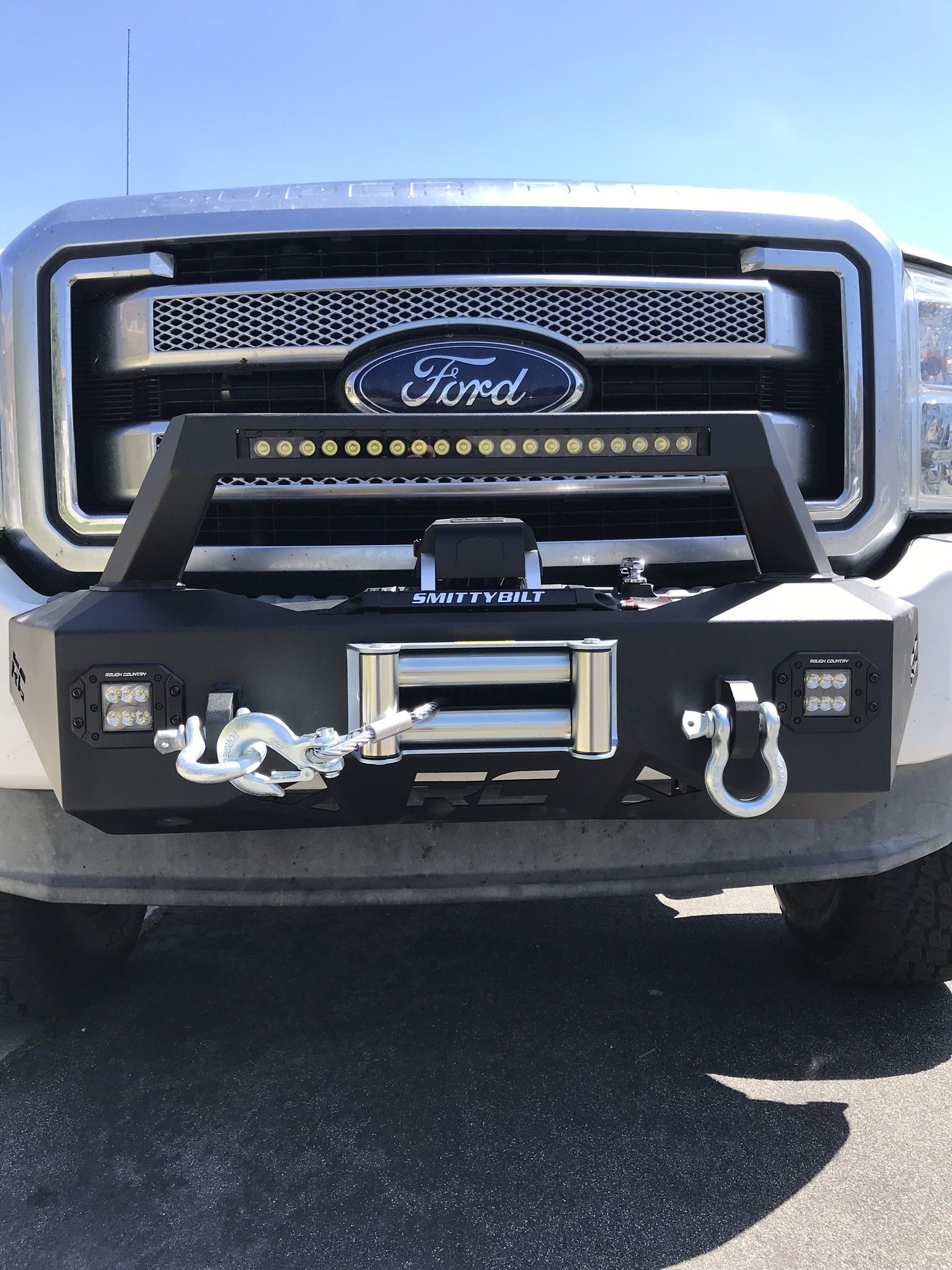 Rough Country Bumper W/ Winch