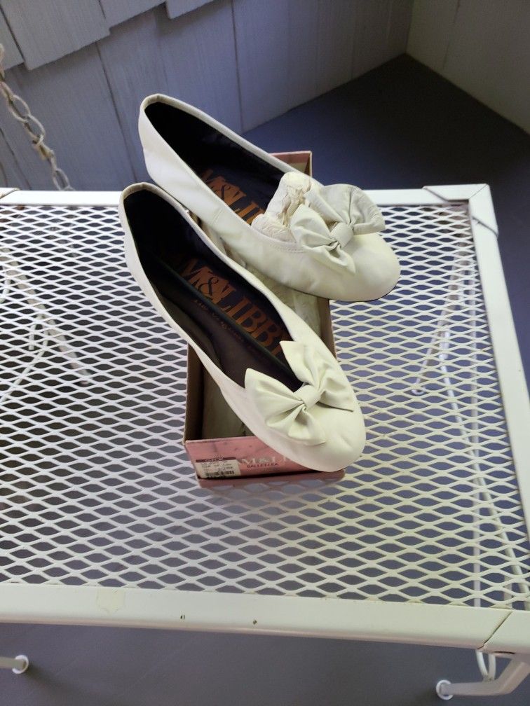 Sam & Libbey White Ballet-Lea Shoes