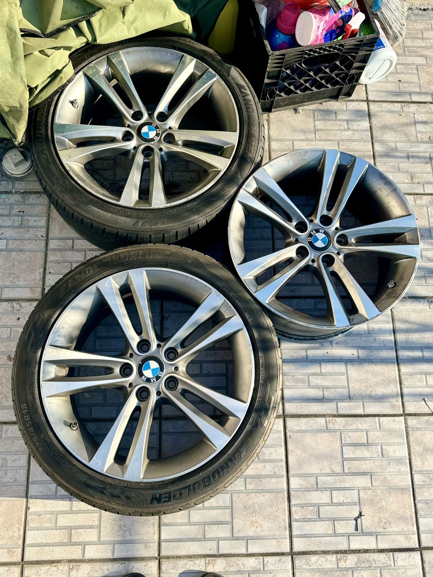For BMW 3 Series 4 Series OEM Design Wheel 18" 2012-2020 Machined Grey Rim 71540
