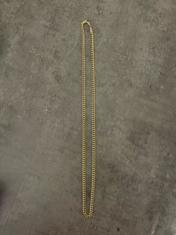 14K Gold Franco Necklace 23 Grams (Oro Puro) $500