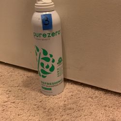 Purezero Dry Shampoo. Fresh Scent