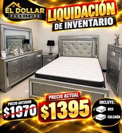 Silver Bedroom Set Special Offer