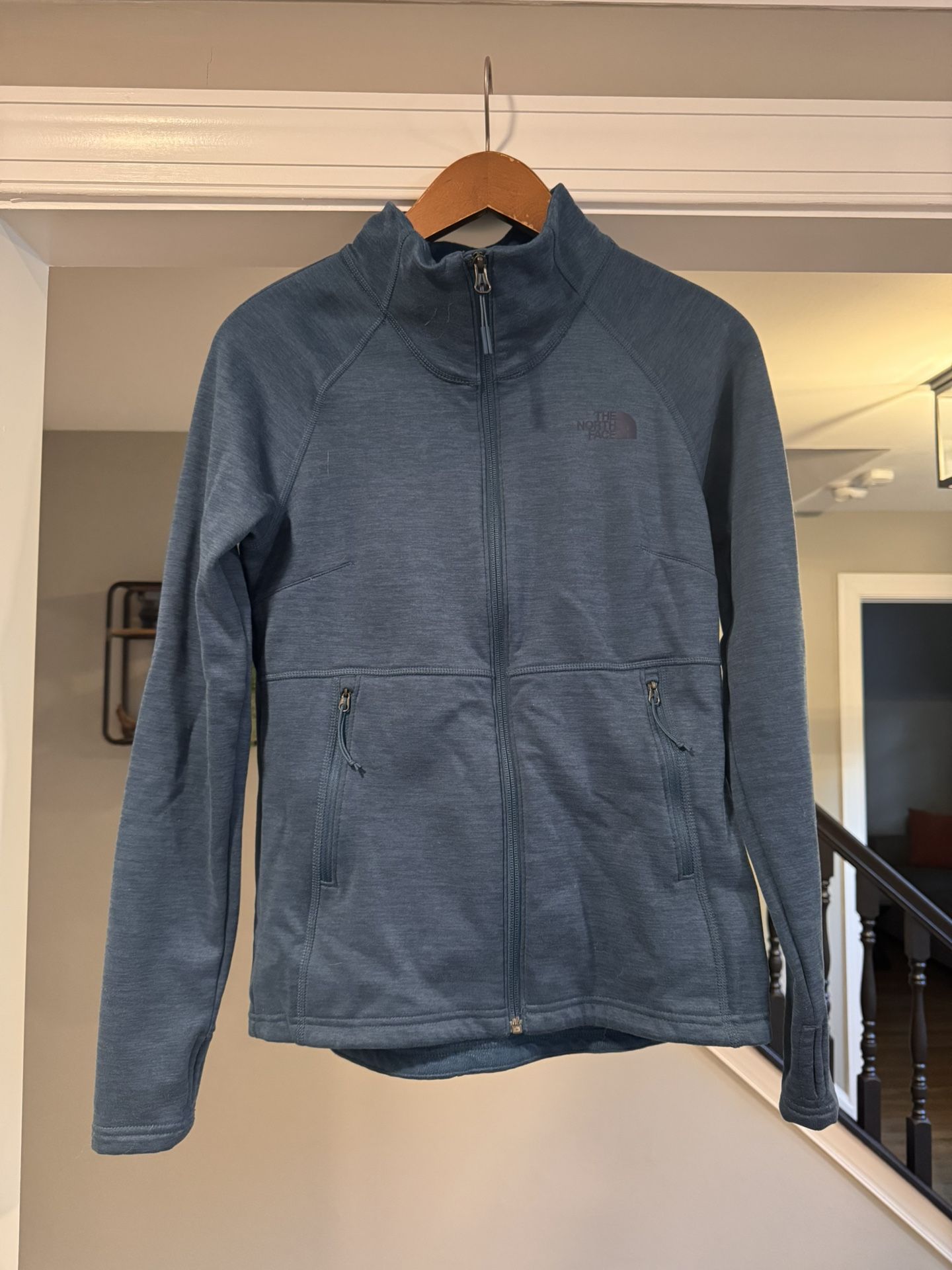 The North Face Women’s Fleece Full Zip Jacket, Size Small, Blue