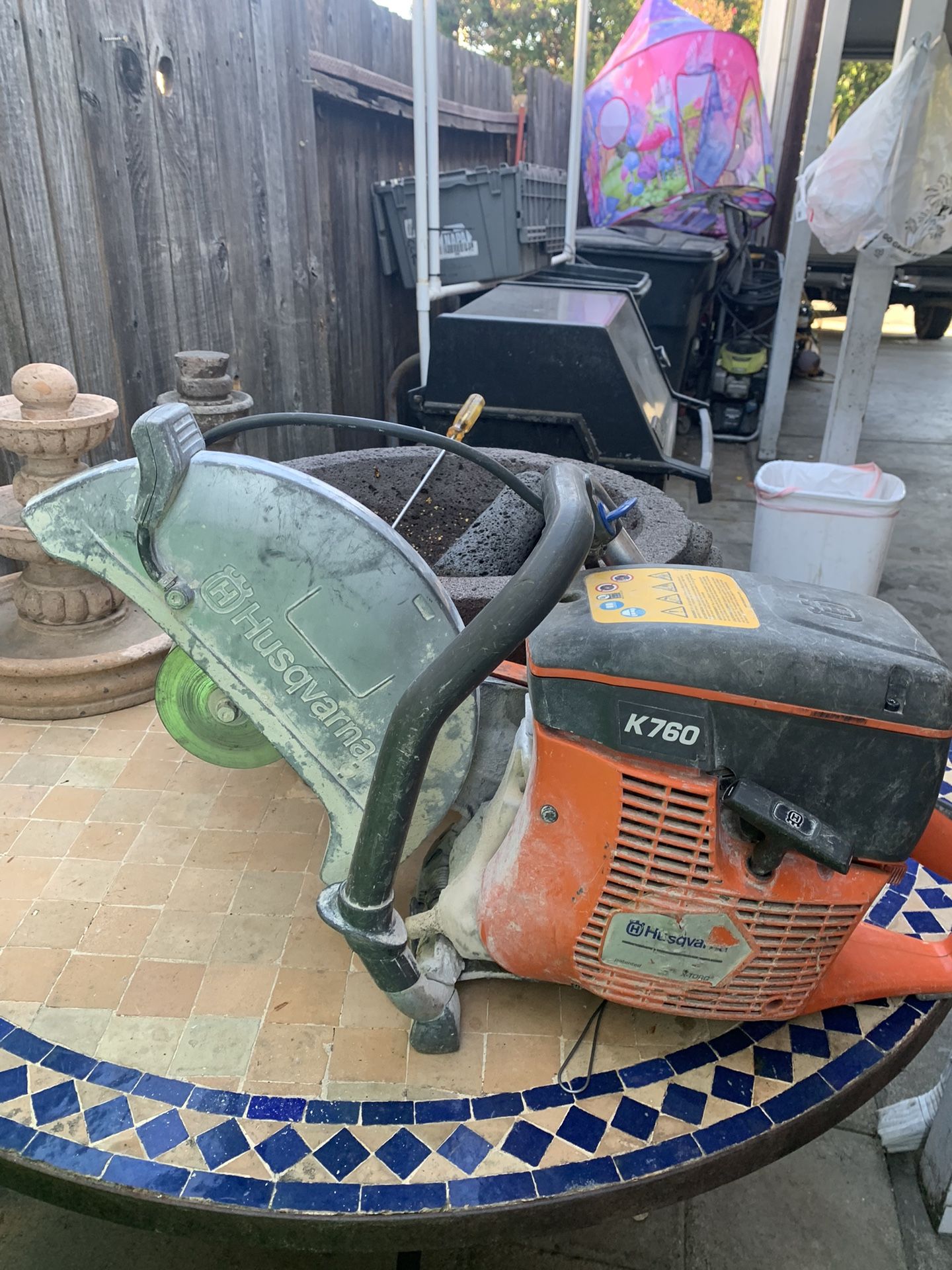 Husqvarna K760 Concrete Saw