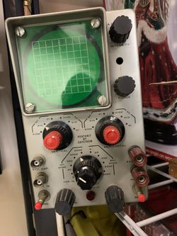 Vintage Oscilloscope Heathkit by Daystrom