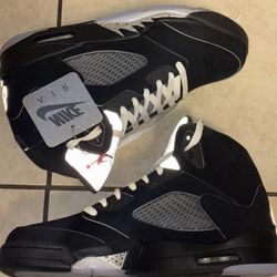 Air Jordan Retro 5(Black Metallic Reimagined)(Read Description)