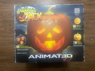 Animat3D Jabberin' Jack Animated Pumpkin