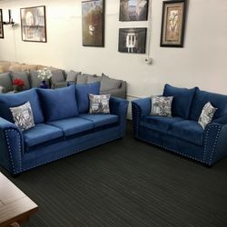 Custom Sofa And Loveseat