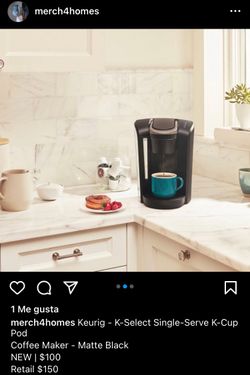 Keurig - K-Select Single-Serve K-Cup Pod Coffee Maker - Matte Black