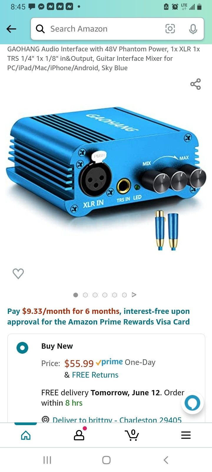 Guitar Interface Mixer