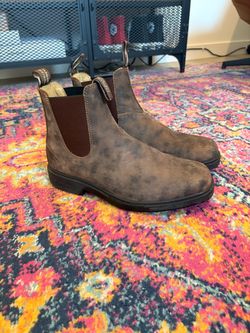 Mens Blundstone 1306 Chelsea Boots Rustic Browne