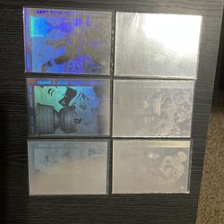 6 Upper Deck 1991 Award Winner Hologram Hockey Insert Cards Gretzky, Lemieux, Hull, Etc