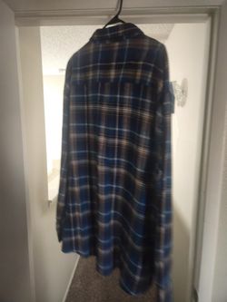 Flannel Button Down Shirt