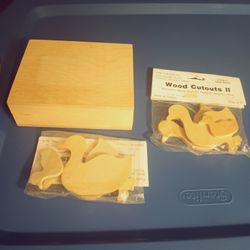 Box And 2 Packages Of Pond Ducks Cutouts
